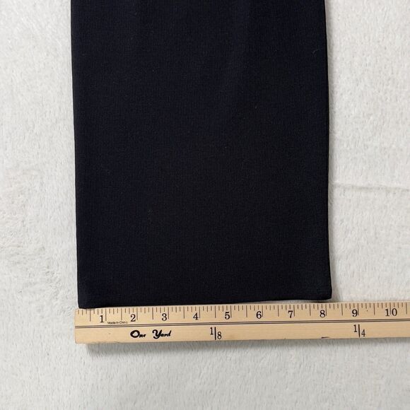 Misook Nancy Pull On Knit Pants Womens Sz M Black Straight Leg Elastic Waist - Picture 14 of 14